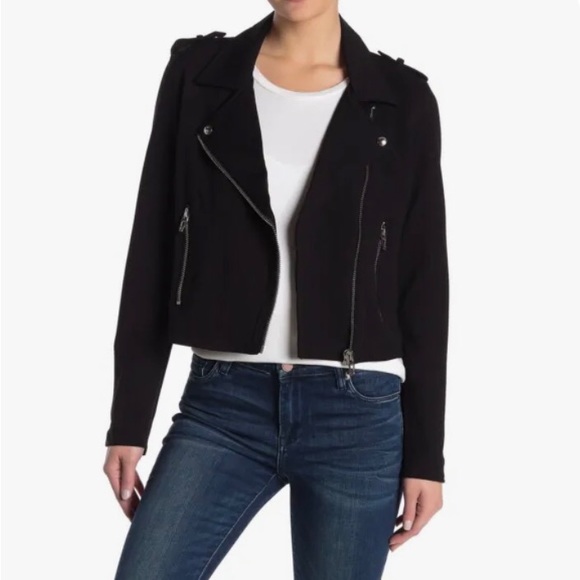 BlankNYC Caviar Moto Jacket (Size Small) NWT - Picture 1 of 13